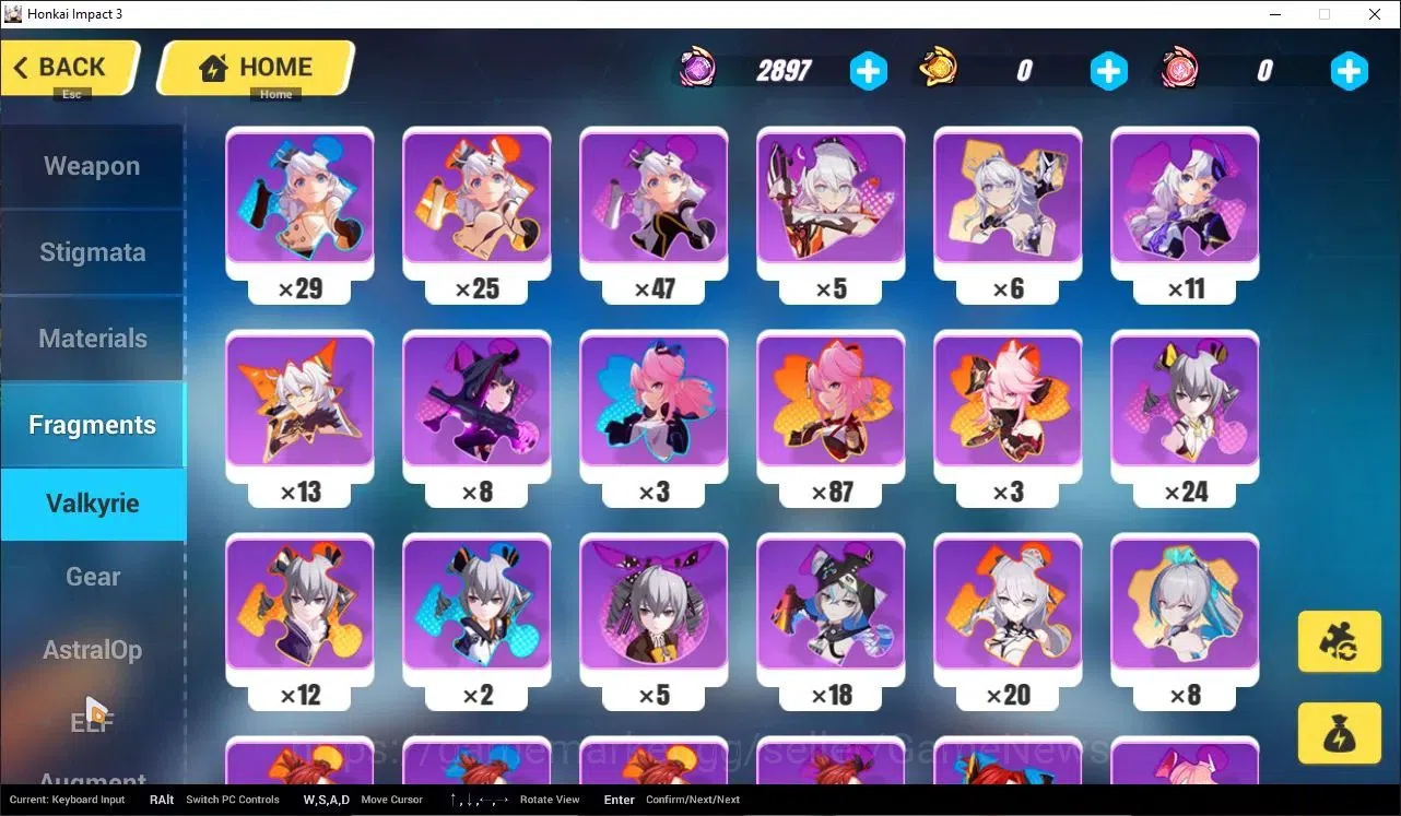 Honkai Impact 3rd Accounts End-Game SEA|Lv 88|3 Fulset|[Bronya N-EX,Sonque Jovi,Sparkle Maestro Cameo],Raiden HeHo3/4,Kiana 15