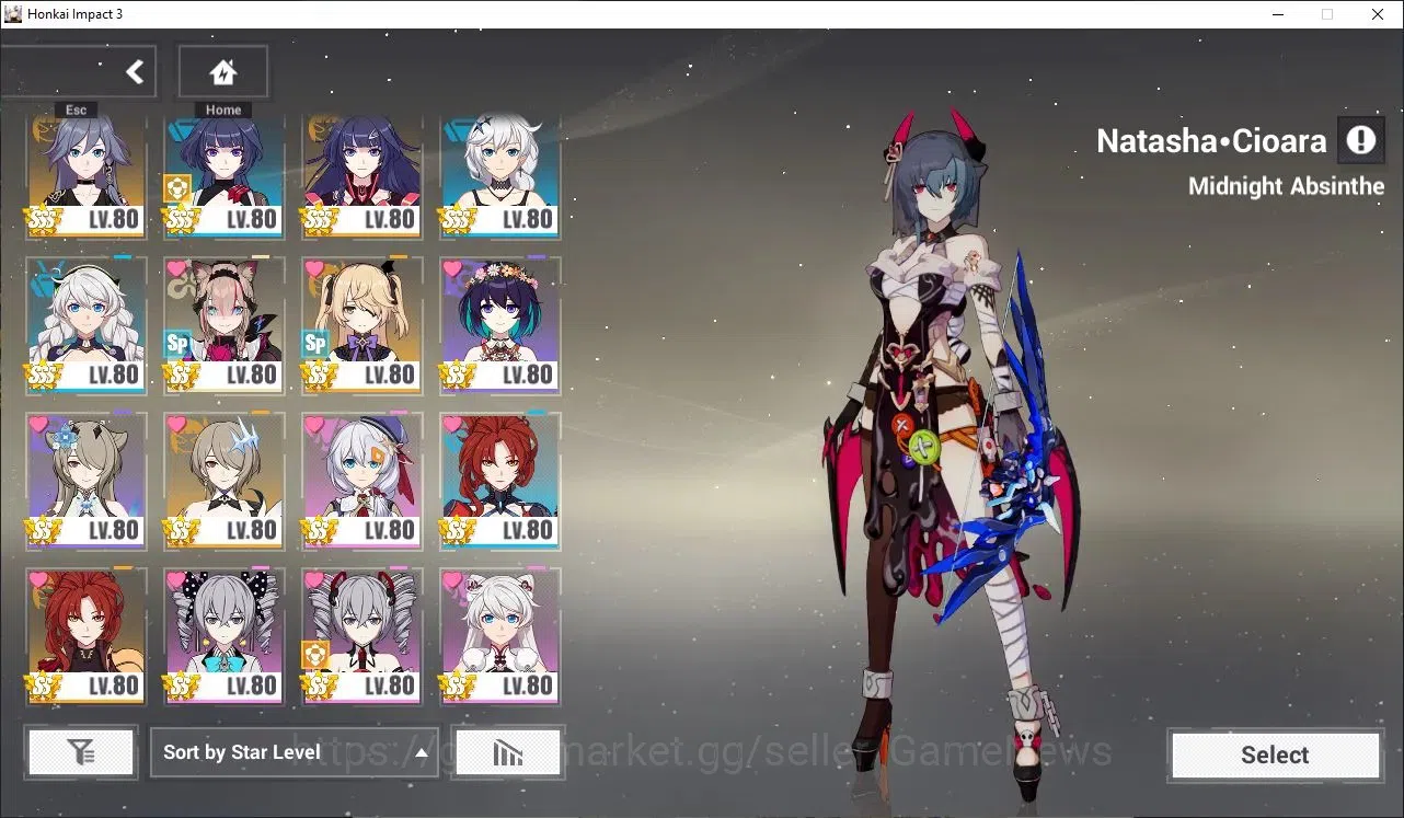 Honkai Impact 3rd Accounts End-Game SEA|Lv 88|3 Fulset|[Bronya N-EX,Sonque Jovi,Sparkle Maestro Cameo],Raiden HeHo3/4,Kiana 2