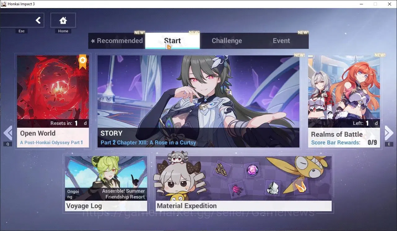 Honkai Impact 3rd Accounts End-Game SEA|Lv 88|3 Fulset|[Bronya N-EX,Sonque Jovi,Sparkle Maestro Cameo],Raiden HeHo3/4,Kiana 20