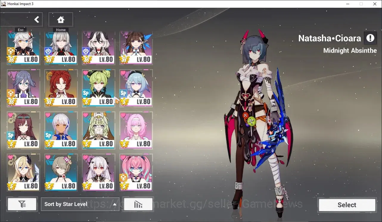 Honkai Impact 3rd Accounts End-Game SEA|Lv 88|3 Fulset|[Bronya N-EX,Sonque Jovi,Sparkle Maestro Cameo],Raiden HeHo3/4,Kiana 3