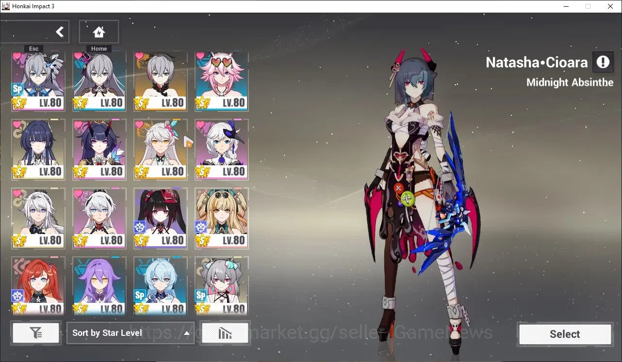 Honkai Impact 3rd Accounts End-Game SEA|Lv 88|3 Fulset|[Bronya N-EX,Sonque Jovi,Sparkle Maestro Cameo],Raiden HeHo3/4,Kiana 4