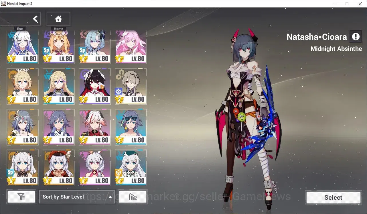 Honkai Impact 3rd Accounts End-Game SEA|Lv 88|3 Fulset|[Bronya N-EX,Sonque Jovi,Sparkle Maestro Cameo],Raiden HeHo3/4,Kiana 5