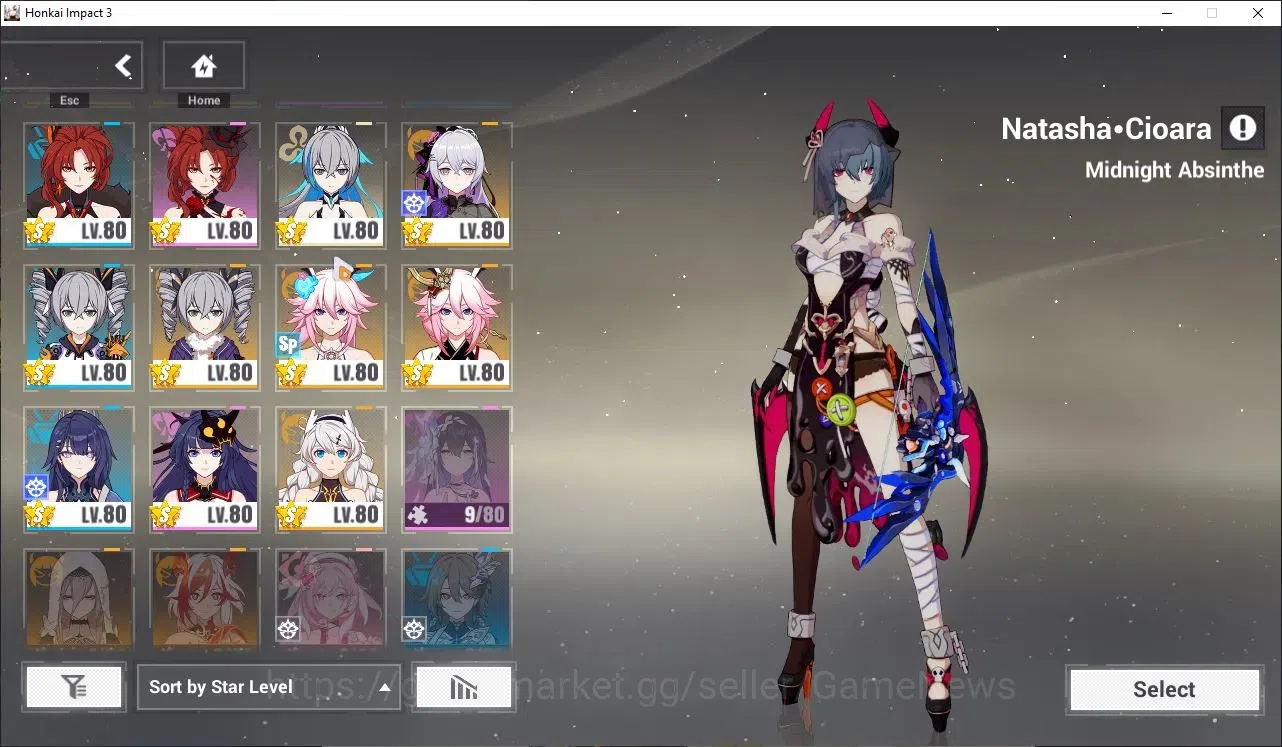 Honkai Impact 3rd Accounts End-Game SEA|Lv 88|3 Fulset|[Bronya N-EX,Sonque Jovi,Sparkle Maestro Cameo],Raiden HeHo3/4,Kiana 6