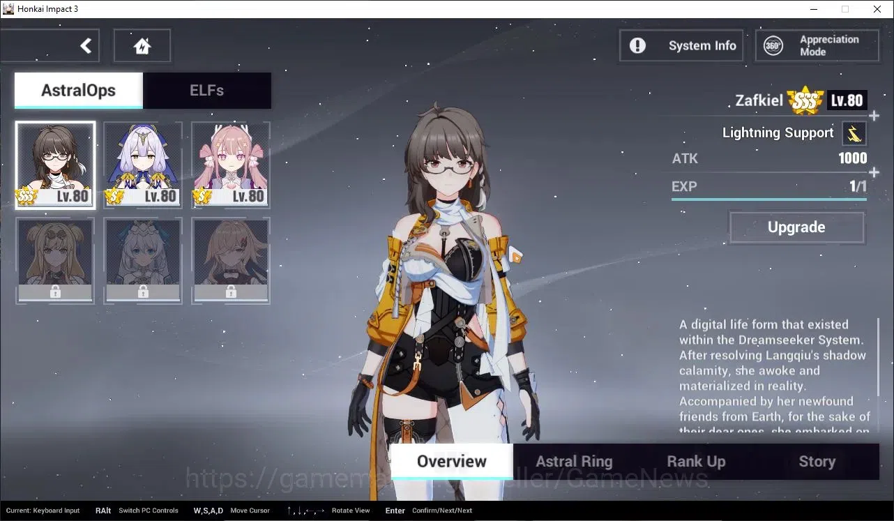 Honkai Impact 3rd Accounts End-Game SEA|Lv 88|3 Fulset|[Bronya N-EX,Sonque Jovi,Sparkle Maestro Cameo],Raiden HeHo3/4,Kiana 7