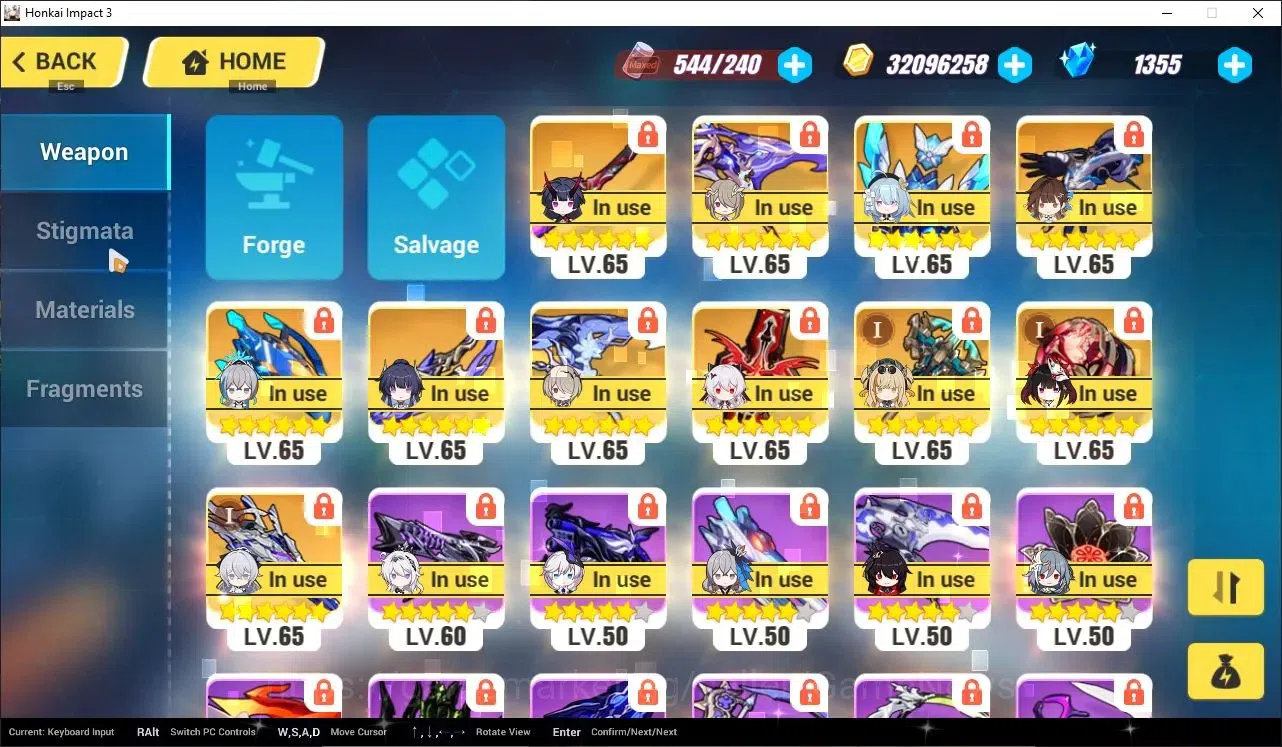 Honkai Impact 3rd Accounts End-Game SEA|Lv 88|3 Fulset|[Bronya N-EX,Sonque Jovi,Sparkle Maestro Cameo],Raiden HeHo3/4,Kiana 9