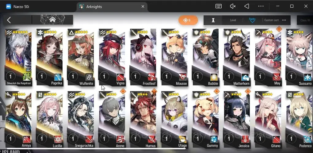 Arknights Accounts Lv 1 | Fresh Starter | 1 Limited | SilverAsh the R image 4