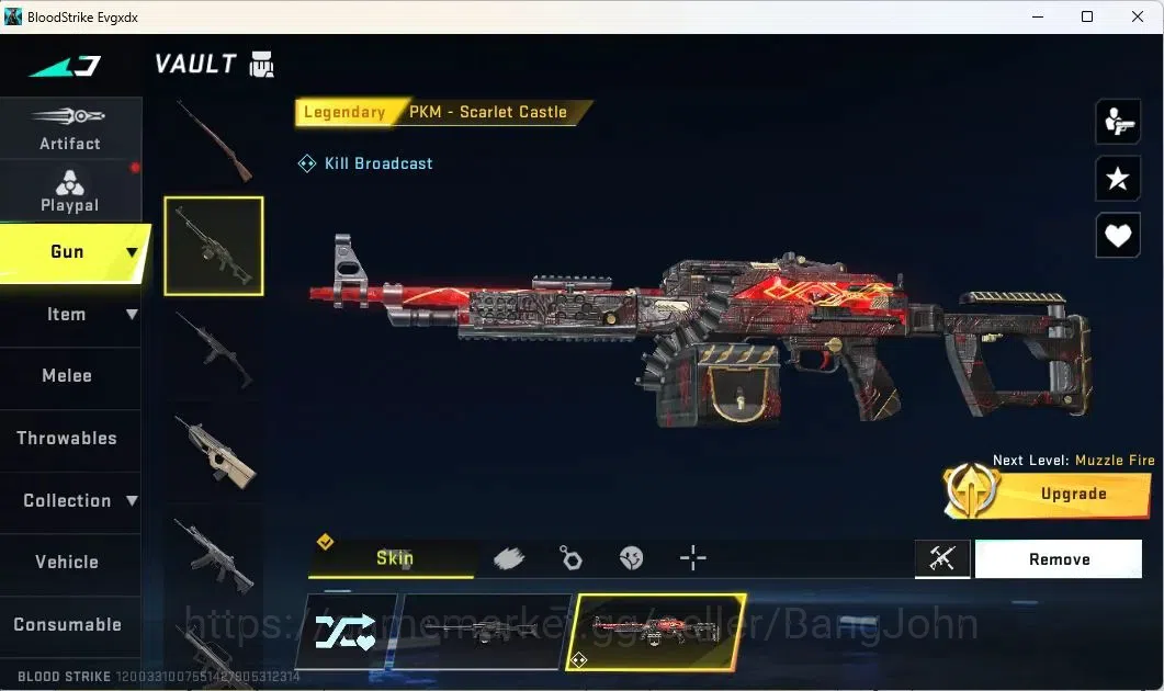 Blood Strike Accounts ASIA | Ultra Talon Knife Scythe | 3 Ultra Guns | 2 image 10