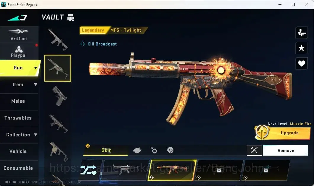 Blood Strike Accounts ASIA | Ultra Talon Knife Scythe | 3 Ultra Guns | 2 image 5