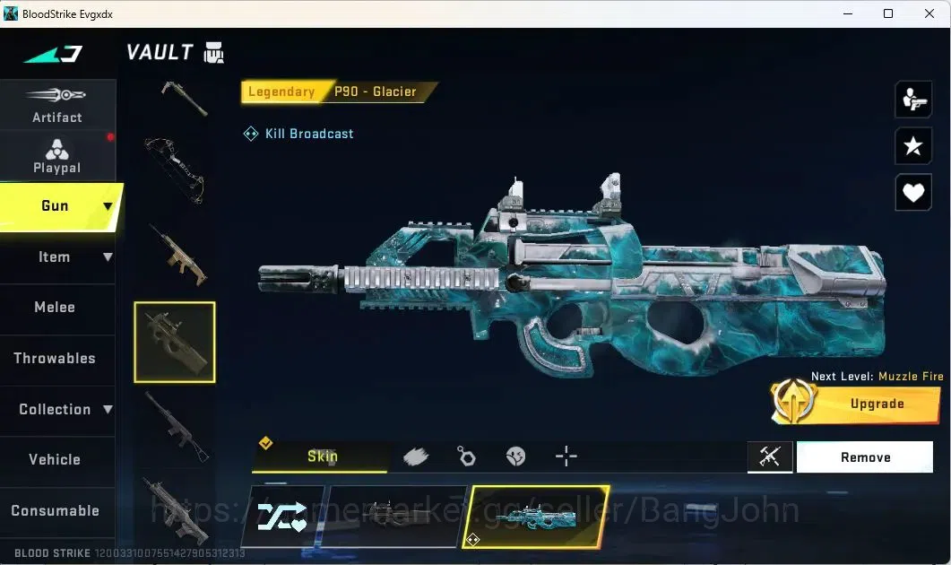 Blood Strike Accounts ASIA | Ultra Talon Knife Scythe | 3 Ultra Guns | 2 image 8
