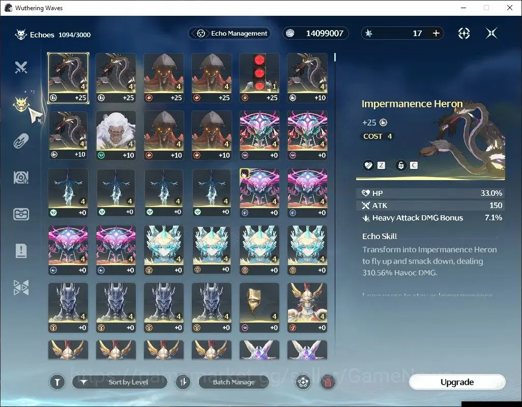 Wuthering Waves Accounts NA | UL 47 | 2 Limited | [Hiyuki R3,Mornye]+Sign | image 6