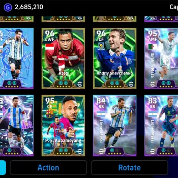eFootball Accounts Legends & Iconic Players Android|PW 3168|Epic SamuelEto'o Cantona Puyol Berkamp VanBasten,Shwt Yamal