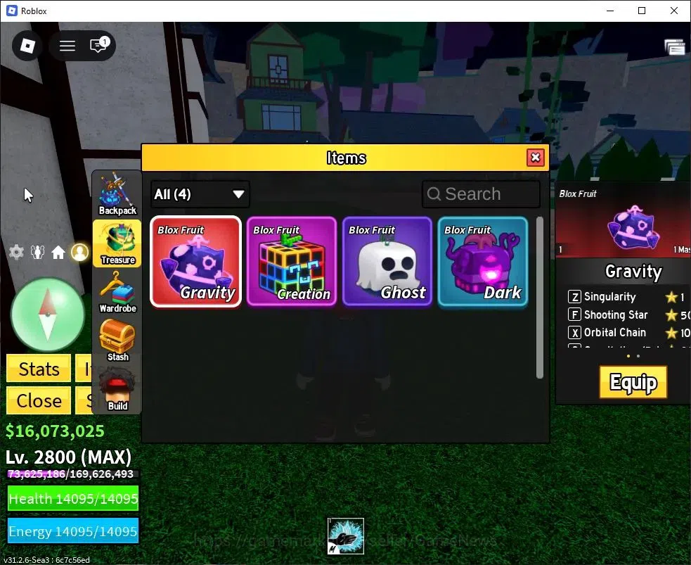 Roblox Accounts Blox Fruit|Lv 2800|Sharkman Karate|16M Beli 15K Frag|1 Myth Wp [Hallow Scythe] 1 Myth Fruit [Gravity]|Human 3