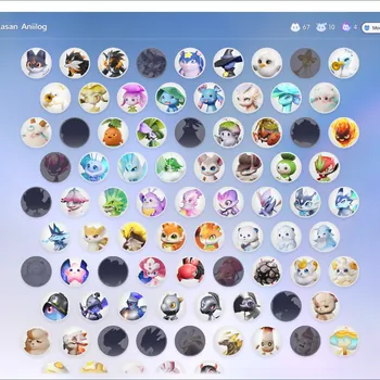 Aniimo Accounts End Game APAC|LV52|HOME LV6|(SKIN Irisalis)Stellarys,Glynsena,Scorchhowl,Somniwing,Glacy|1
