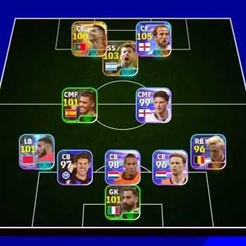 eFootball Accounts Meta Player Flas Sale Ovr 3089 | Big time ronaldo x Hary Kane Show time
