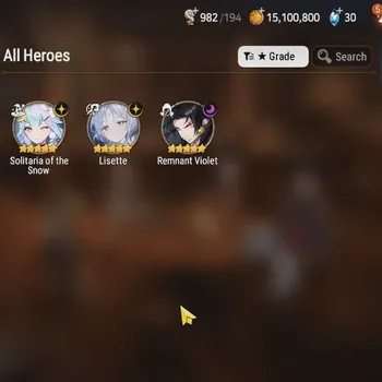 Epic Seven Accounts High-End GLOBAL UnVerif|New Era|3 ML(Lisete,Remnt Violet,SotSnow)+TA Coli,Iseria,Landy,Etc|Poh ON|Abys F