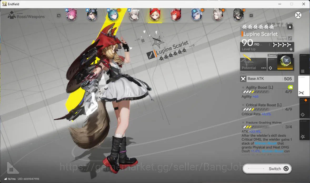 Arknights: Endfield Accounts NA | LVL 50+ | Yvonne sign, Tangtang sign, Rossi s image 12
