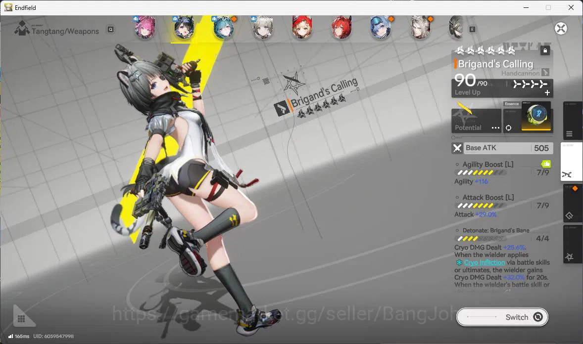 Arknights: Endfield Accounts NA | LVL 50+ | Yvonne sign, Tangtang sign, Rossi s image 14