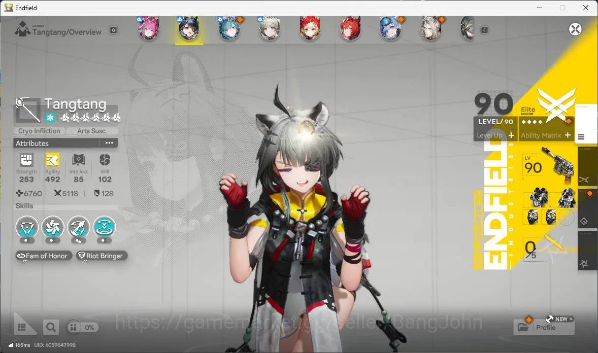 Arknights: Endfield Accounts NA | LVL 50+ | Yvonne sign, Tangtang sign, Rossi s image 15