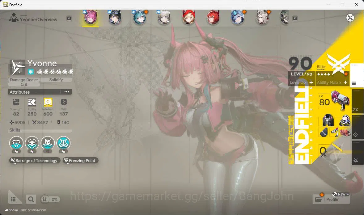 Arknights: Endfield Accounts NA | LVL 50+ | Yvonne sign, Tangtang sign, Rossi s image 17