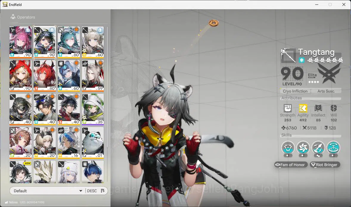 Arknights: Endfield Accounts NA | LVL 50+ | Yvonne sign, Tangtang sign, Rossi s image 19