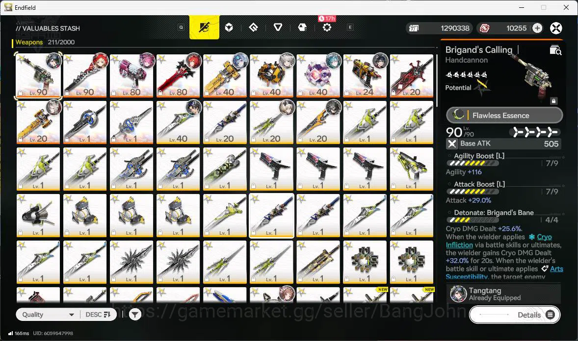 Arknights: Endfield Accounts NA | LVL 50+ | Yvonne sign, Tangtang sign, Rossi s image 7