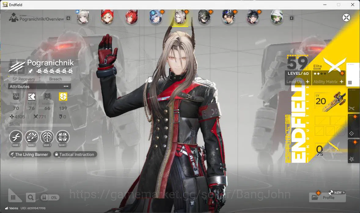 Arknights: Endfield Accounts NA | LVL 50+ | Yvonne sign, Tangtang sign, Rossi s image 9