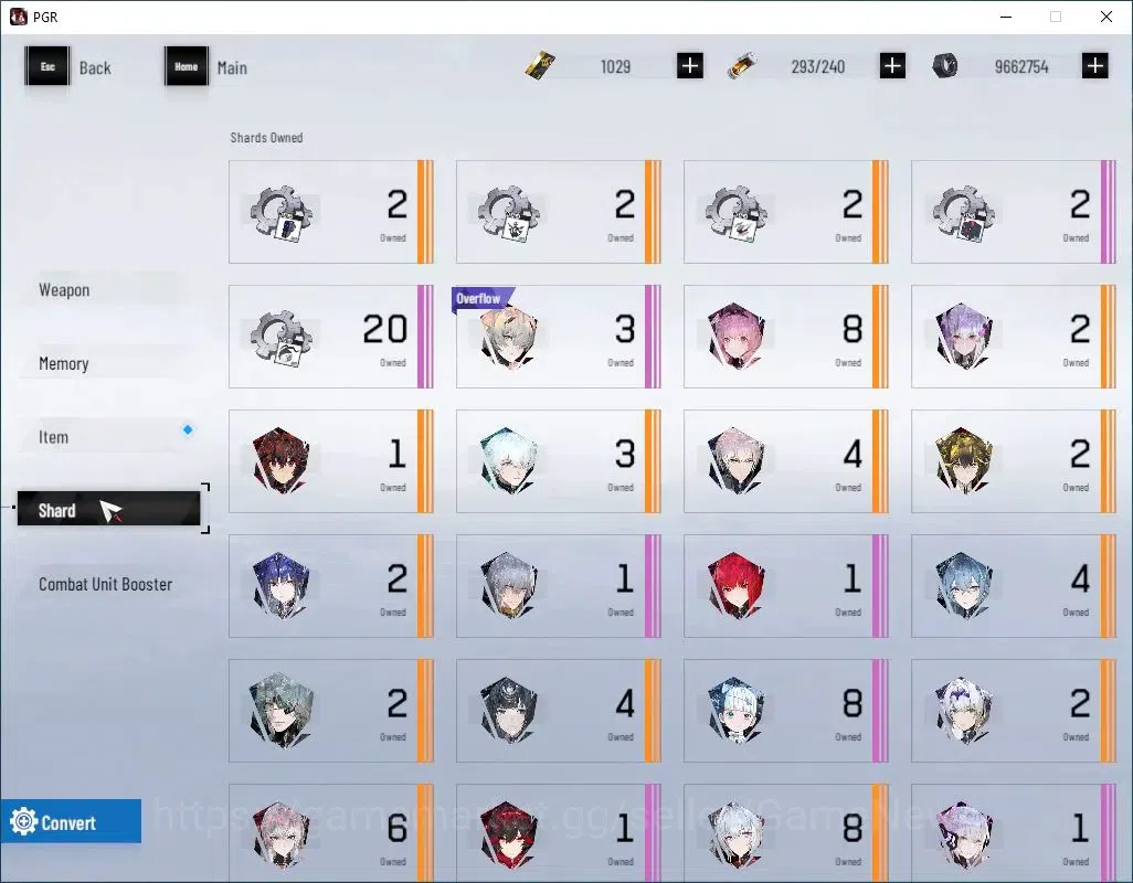 Punishing: Gray Raven Accounts Asia|Lv 89|[SS Pyroath,SS Lucia CW,SS Startrail,S  image 11