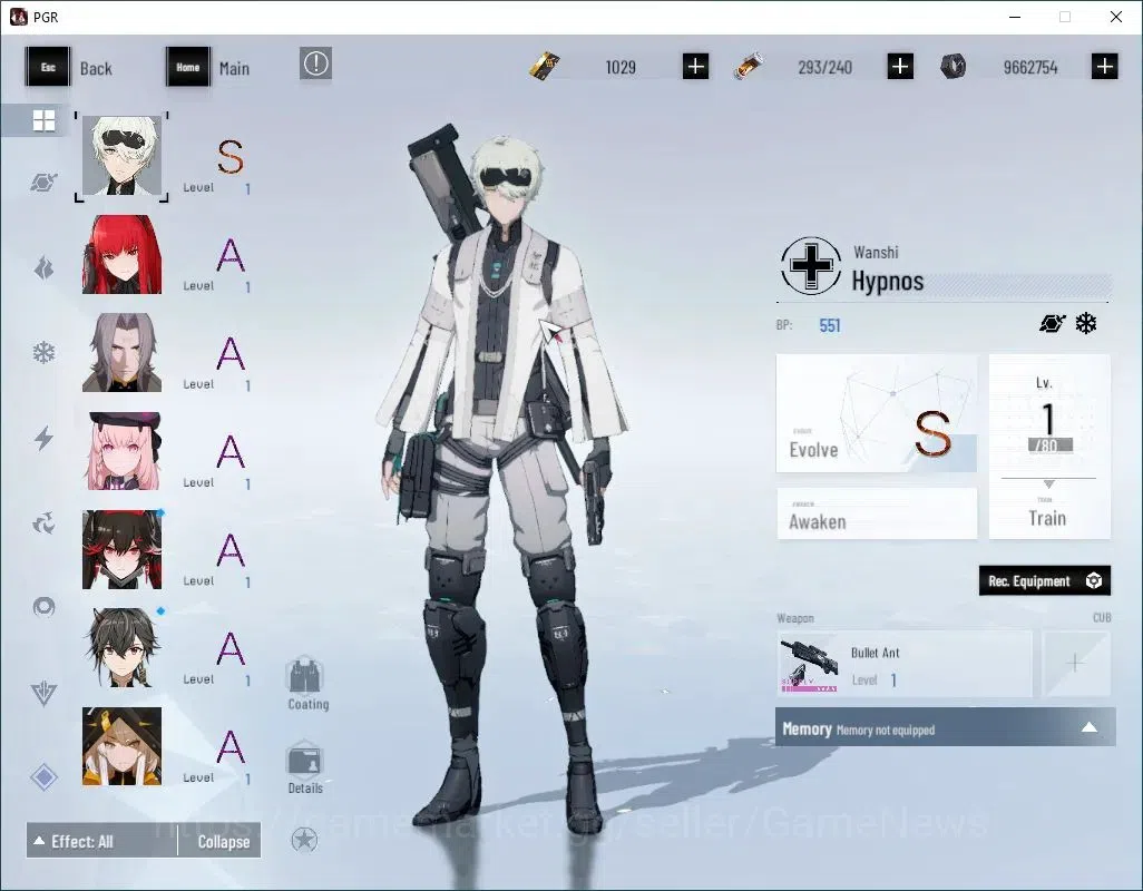 Punishing: Gray Raven Accounts Asia|Lv 89|[SS Pyroath,SS Lucia CW,SS Startrail,S  image 6