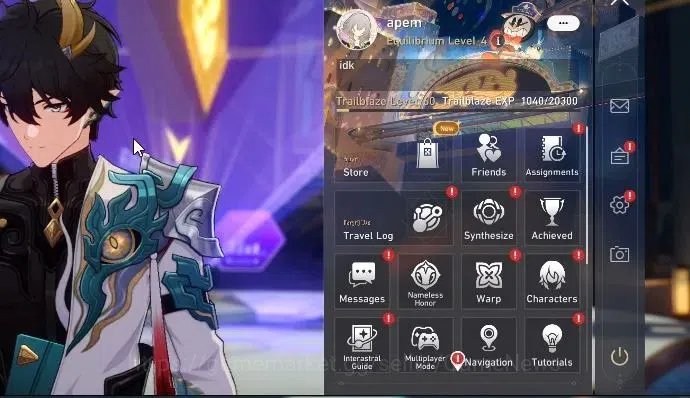 Honkai Star Rail Accounts Asia|TL 60|8 Limited| Phainon,Anaxa,Yao Guang,Robi image 1