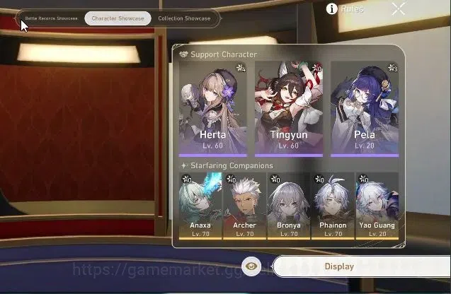 Honkai Star Rail Accounts Asia|TL 60|8 Limited| Phainon,Anaxa,Yao Guang,Robi image 2