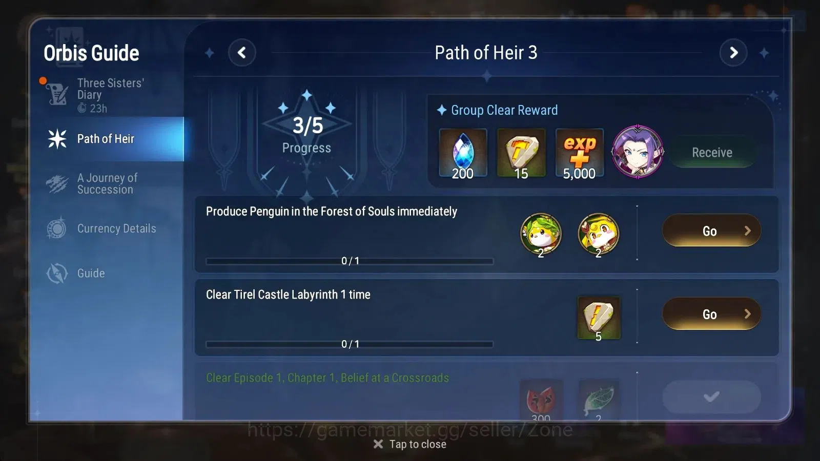 Epic Seven Accounts High-End Global Unverif|9ML (Belian,SNYulha,RoL,Etc.)|PoH+BlessON|SS 3.2K|Gold 8