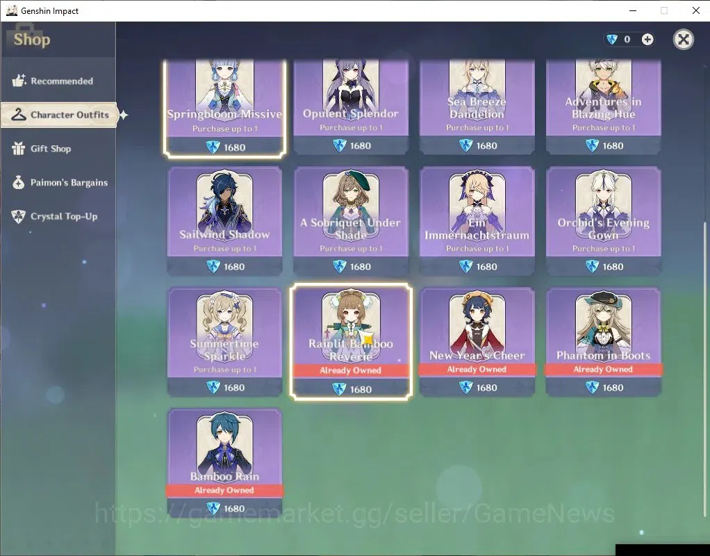 Genshin Impact Accounts Mid Game Asia|AR58|Arlecchino PremTeam|11 Limited+10*5(WEP)|[ArlecchinoC1,Nahida]+Sign,YaeMikoC1,3 15