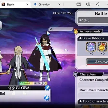 Bleach: Brave Souls Accounts High-End Global | 6016 BP + 18754 Orb | Genryusai Lv150, Yhwach Lv120, Jugram Lv100 | Story