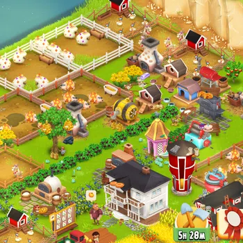 Hay Day Accounts Level 41 | Barn Storage 1100 + Silo Storage 625 | 203k Coins, 26 Diamonds |CN ON|Log Supercell ID|Take