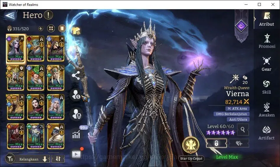 Watcher of Realms Accounts GLOBAL 60x|8,9M Power|12 Lord[ValderonA3,PraetusA1 image 16