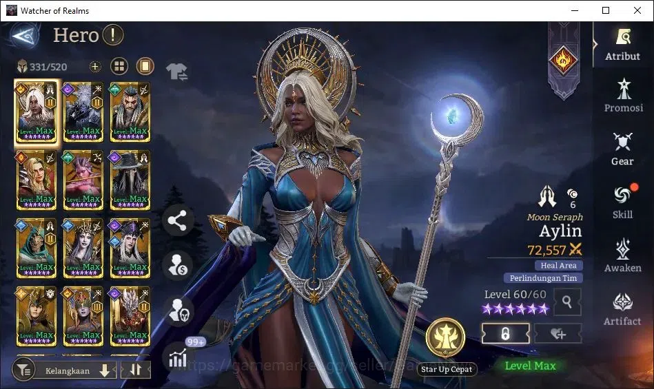 Watcher of Realms Accounts GLOBAL 60x|8,9M Power|12 Lord[ValderonA3,PraetusA1 image 17