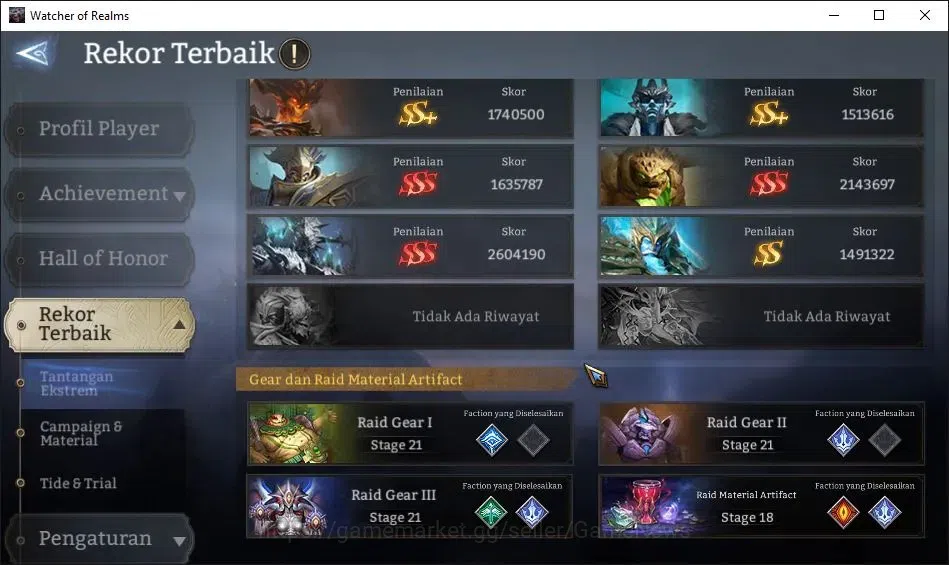 Watcher of Realms Accounts GLOBAL 60x|8,9M Power|12 Lord[ValderonA3,PraetusA1 image 7