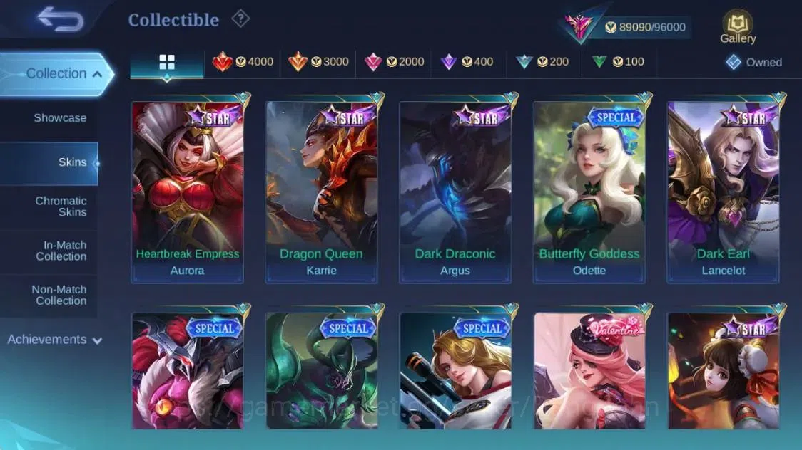 Mobile Legends: Bang Bang Accounts Global|Hero 123 Skin 287|Exalted|Legend Franco|Pri image 20