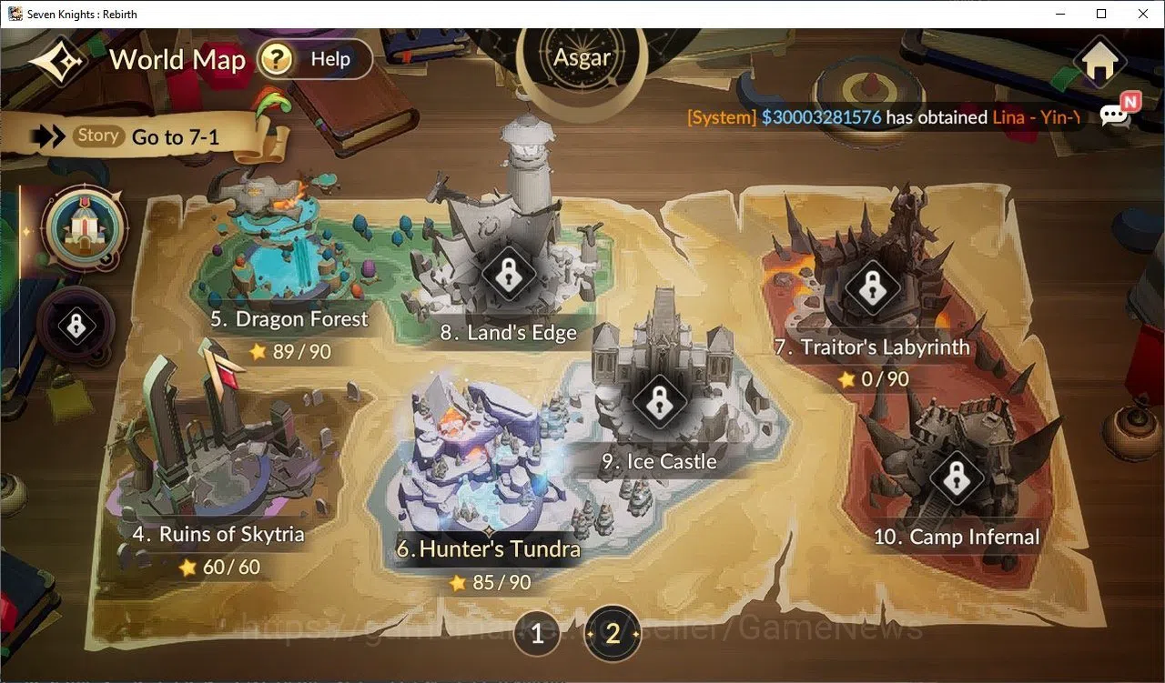 Seven Knights Re:Birth Accounts [Re:BIRTH] Global3000xxx |4 Legendary| (TeoTc1,Ace image 11