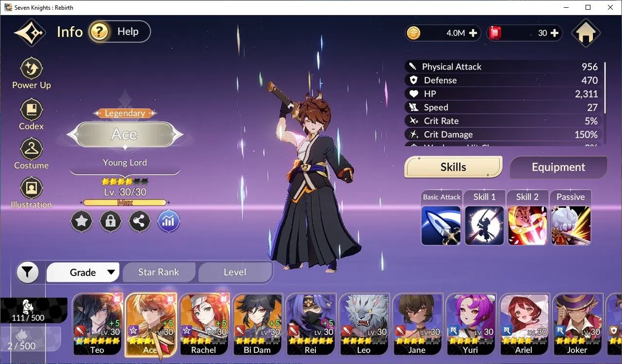 Seven Knights Re:Birth Accounts [Re:BIRTH] Global3000xxx |4 Legendary| (TeoTc1,Ace image 2