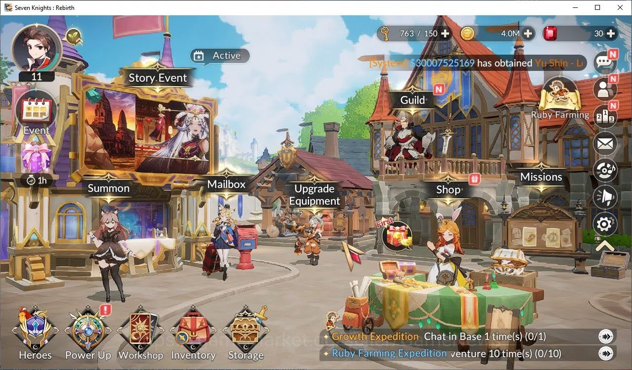 Seven Knights Re:Birth Accounts [Re:BIRTH] Global3000xxx |4 Legendary| (TeoTc1,Ace image 3
