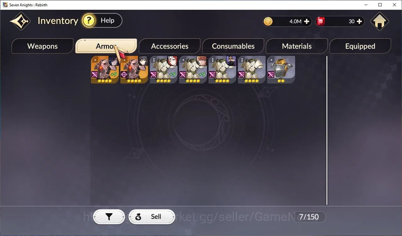 Seven Knights Re:Birth Accounts [Re:BIRTH] Global3000xxx |4 Legendary| (TeoTc1,Ace image 6