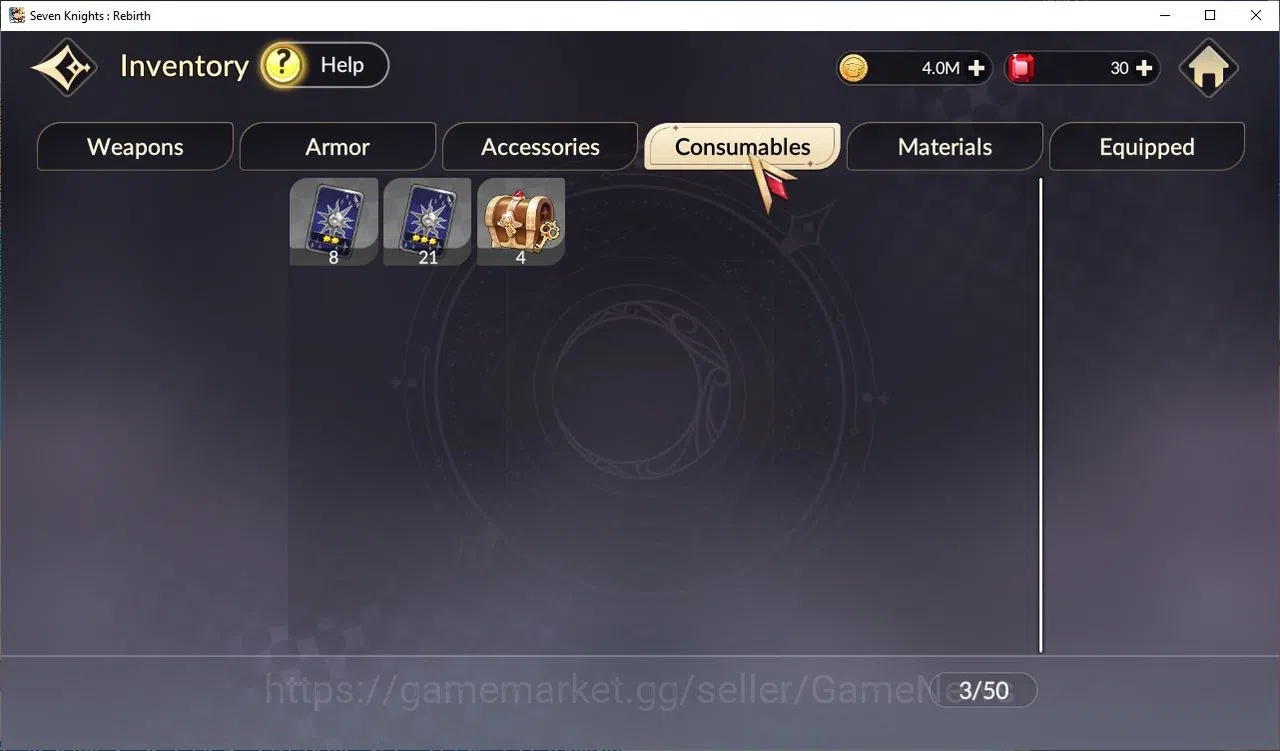 Seven Knights Re:Birth Accounts [Re:BIRTH] Global3000xxx |4 Legendary| (TeoTc1,Ace image 7