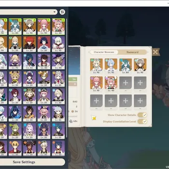 Genshin Impact Accounts Others Asia|AR 56|6 Limited + 2 (*5Wp)|Vesna+Sign & Sandrone PremTeam|Vodyanitsa,Odette,Yae
