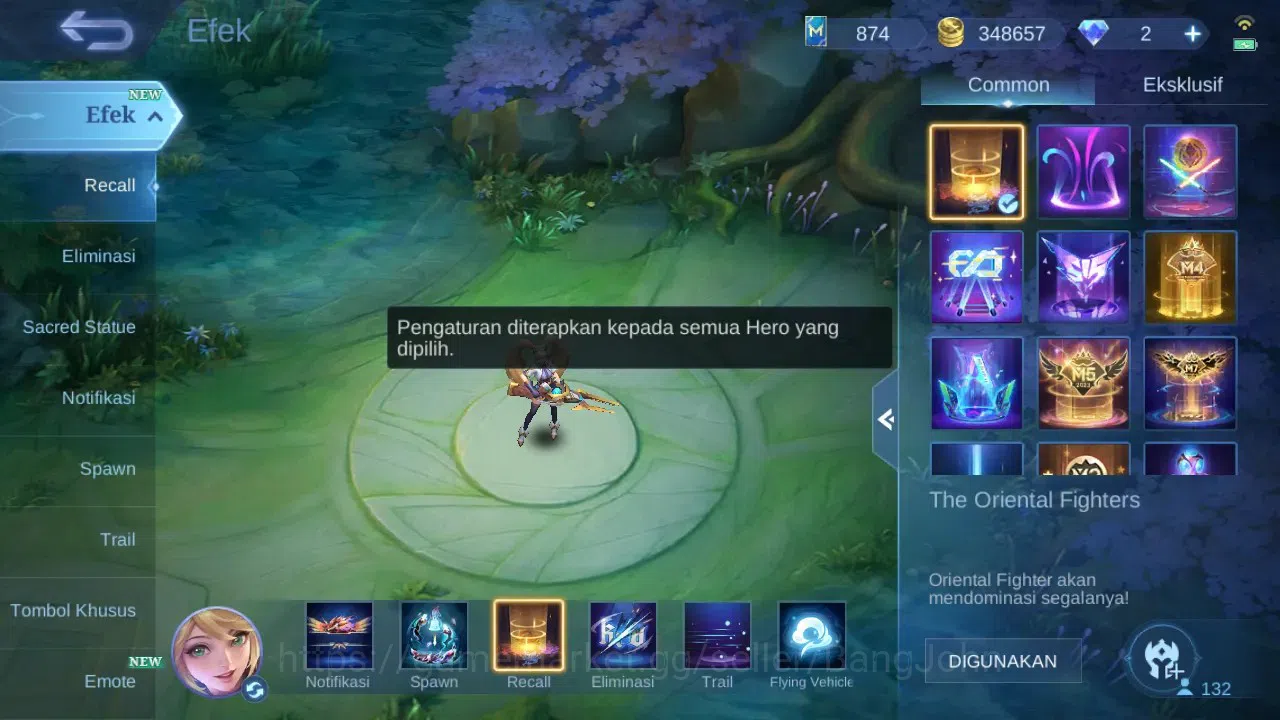 Mobile Legends: Bang Bang Accounts GLOBAL Hero 132 Skin 224 | Lunar Sun | Epic Roger  image 12
