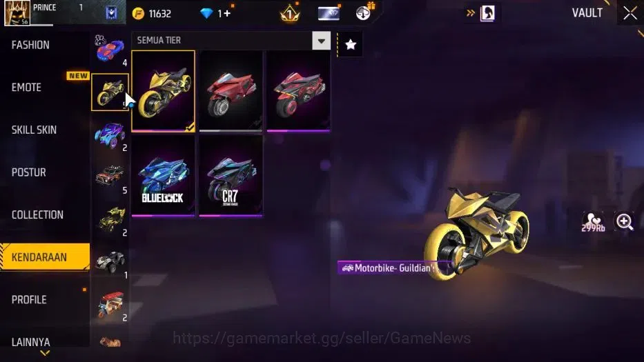 Free Fire Accounts Indonesia |M1887 Mamba GNAW|Tinju Dracen Lv 4|Kata image 11