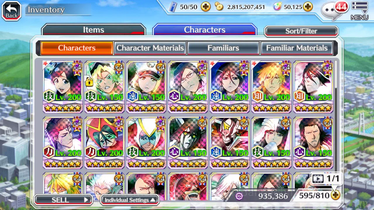 Bleach: Brave Souls Accounts [Global]50K Orb|TYBW26(Lv200 Giselle,Candice,Lilto image 13