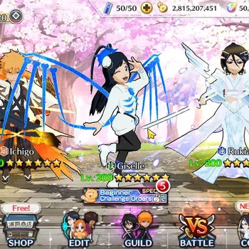 Bleach: Brave Souls Accounts High-End [Global]50K Orb|TYBW26(Lv200 Giselle,Candice,Liltoto),Lv200(TYBW25 Uryu,Rukia,Ichigo