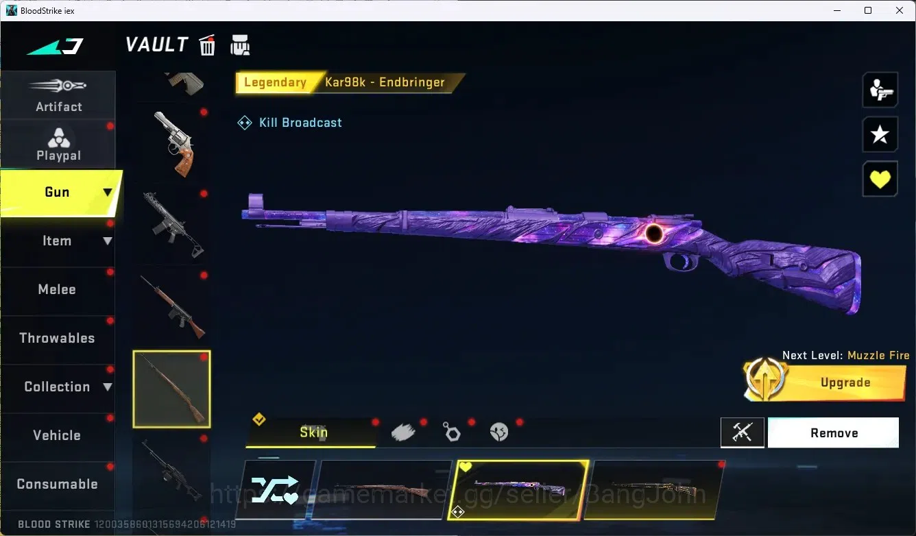 Blood Strike Accounts ASIA|Ultra Dual Blades - Frozen Rebirth|3 Collab G image 20