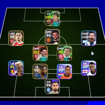 eFootball Accounts Others Android|Power 2865|Big Time Declan Rice|Epic Javier Saviola,Mark van Bommel|3 Show